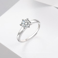 Ready to Ship High Quality Silver Ring Engagement Adjustable Ring for Couple